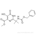 4-PYRIMIDINECARBOXYLIC ACID, 1,6-DIHYDRO-5-HYDROXY-2-[1-METHYL-1-[[(PHENYLMETHOXY)CARBONYL]AMINO]ETHYL]-6-OXO-, METHYL ESTER CAS 519032-08-7